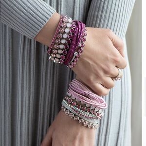 Tri Wrap Bracelets by TC Swarovski